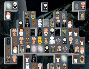 Mahjong gratuit - space starwars