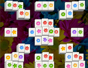 Mahjong fleur